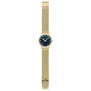 Classic, 36 mm, Tiefseeblaue goldene Edelstahluhr, A660.30314.40SBM, Frontansicht