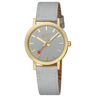 Classic, 36 mm, Good gray goldene Uhr, A660.30314.80SBU, Frontansicht