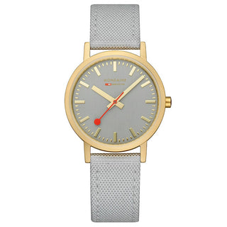 Classic, 36 mm, Good gray goldene Uhr, A660.30314.80SBU, Frontansicht