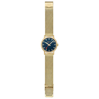 Classic, 40 mm, Tiefseeblaue goldene Edelstahluhr, A660.30360.40SBM, Frontansicht