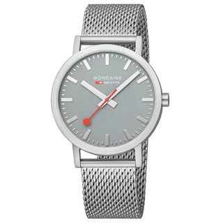 Classic, 40 mm, Good Gray Edelstahl Uhr, A660.30360.80SBJ, Frontansicht