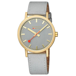 Classic, 40 mm, Good Gray goldene Uhr, A660.30360.80SBU, Frontansicht