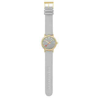 Classic, 40 mm, Good Gray goldene Uhr, A660.30360.80SBU, Frontansicht