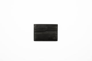 Schwarzes Veganes Traubenleder Portemonnaie, JAC.D095