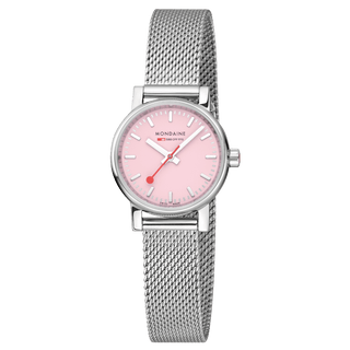 evo2, 26mm, Wild Rose Edelstahl Uhr, MSE.26130.SM, Frontansicht