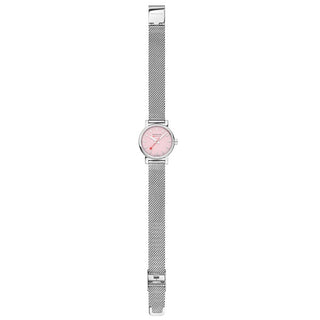 evo2, 26mm, Wild Rose Edelstahl Uhr, MSE.26130.SM, Vorderansicht des Armbands