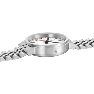 stop2go watch, stainless steel, 41 mm